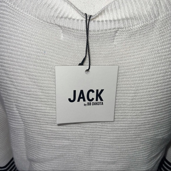 JACK by BB DAKOTA Color Block Sweater Dress w Bell Sleeves NWT - Picture 9 of 11